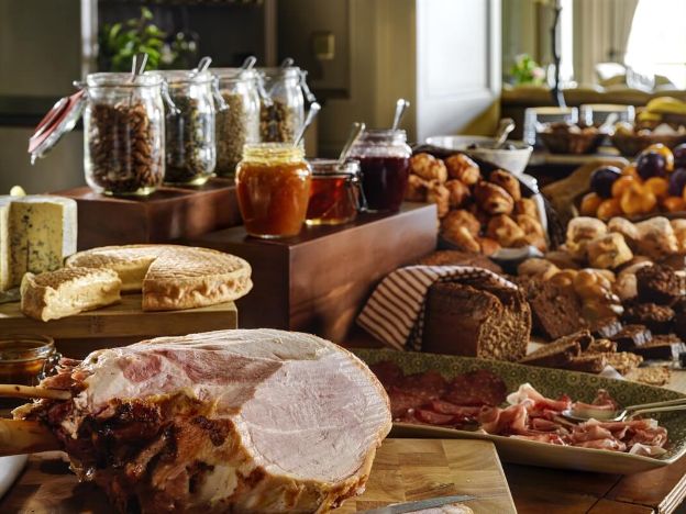 Luxury Irish Castles and Manors Self-drive tour Ballynahinch Breakfast Buffet