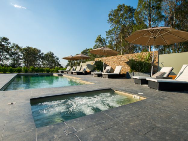 Spicers Vineyard Estate Hunter Valley Poolside